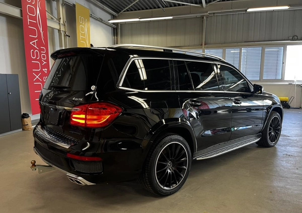 Mercedes-Benz GL cena 209000 przebieg: 82000, rok produkcji 2014 z Lubliniec małe 562